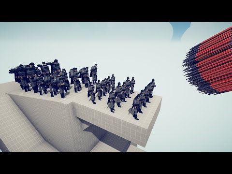 Random Size BATMAN Army vs Every Multi Shooter | Totally Accurate Battle Simulator TABS
