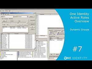 One Identity Active Roles | Overview #7 | Dynamic Groups
