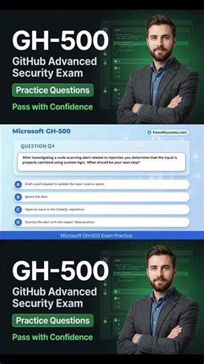Microsoft GH-500 | GitHub Advanced Security Practice