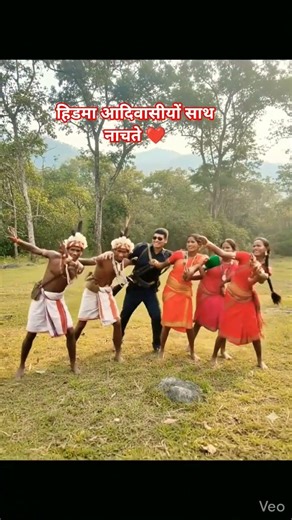 हिडमा आदिवासीयों के साथ नाचते ❤️#hidma #naxali
