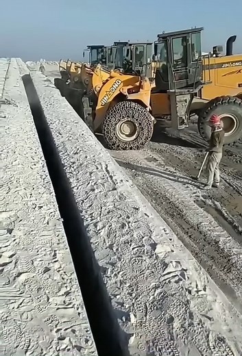 12K views · 73 reactions | Loading large granite block with ingenious skilled truck operators | Giant Machines | Facebook