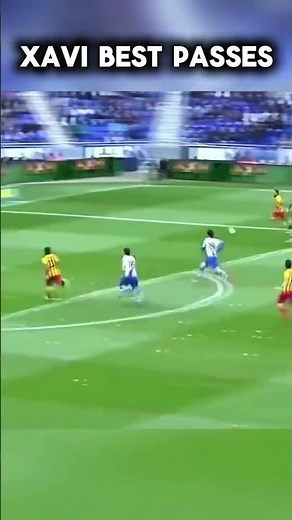 Perfect Passes, Perfect Timing — Xavi's Genius #football #highlights #skills