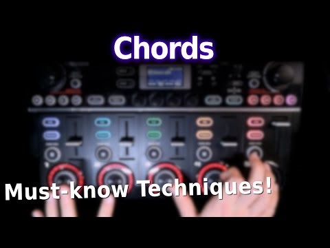 How to create Chord Progressions on the Boss RC505-MK2