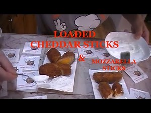 Amazing Homemade Mozzarella Sticks & Loaded Cheddar Sticks / Cooking With Frankie Meatball