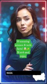 10 amazing science & tech facts! 🤯✨ Watch and enjoy! #shorts #NexaFacts #sciencefacts#viral #amazin