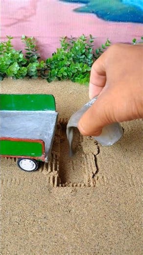 diy tractor bridge making concrete machine || #shorts