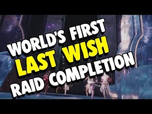 World's First Last Wish Raid Completion by Redeem | Destiny 2