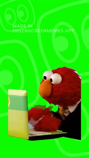 Green Screen Memes on Instagram: "Comment “Meme” for a 4K Download Link 📥 Elmo typing meme green screen Follow us @greenscreenmeme #meme #memes #memesdaily #greenscreenvideo #memepage greenscreen"