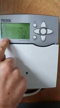 Resol BX Solar Water Heating Controller - Basic Function