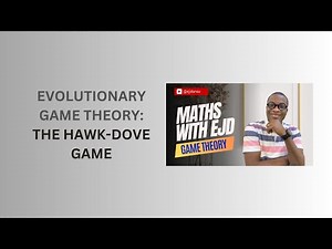 16. The Hawk-Dove Game in Evolutionary Game Theory