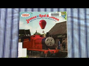 THOMAS AND FRIENDS, JAMES AND THE RED BALLOON - Read Along Story Book - FOR CHILDREN - Train Talk