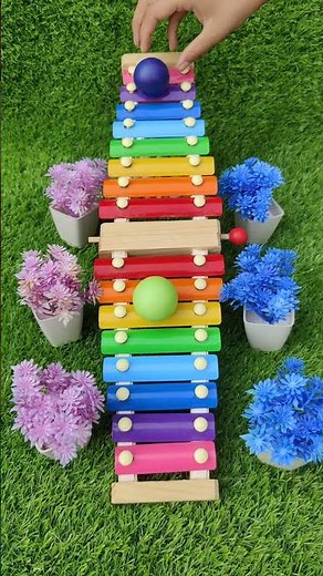 ⭐ Relaxing Rainbow Music Toy ASMR – Soft Tapping Sounds for Sleep & Focus