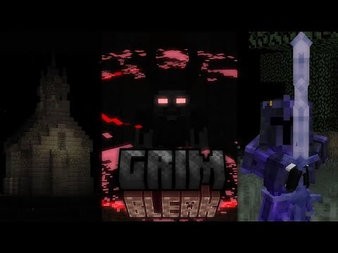 Grim & Bleak - A Perfect Mix Between Horror and Survival. (Minecraft Mod Showcase)