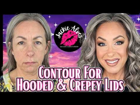 If You Have HOODED Or CREPEY LIDS, WATCH THIS VIDEO | Makeup Tutorial 50+
