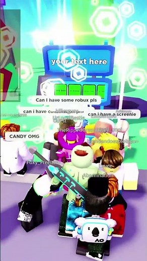 I Gave Them 10,000 Robux #shorts