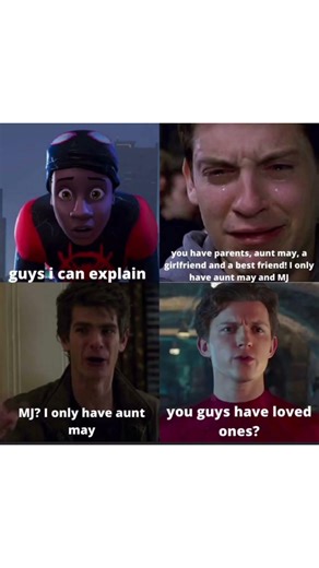 The Spider-Man Trauma Scale is Real! 🕷️😭 #InfinityFandom​