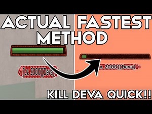 The ACTUAL FASTEST Method To Kill Deva (Pain) Event In Shindo Life | Kill Deva FAST | Shindo Life