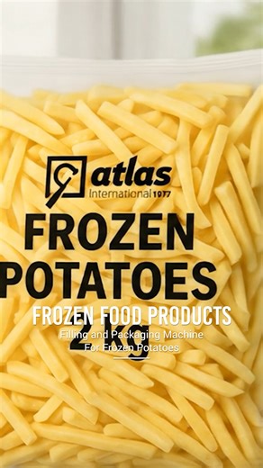 Filling and Packaging Machine for Frozen Potatoes - French Fries Specifically designed for frozen potato products (such as French fries), this machine ensures precise and gentle handling throughout the filling and packaging process. It is equipped with a high-precision multi-head weighing system featuring a dimpled surface to prevent materials from sticking during filling. The vertical packaging system provides flexible operation for various product sizes and weights, delivering efficient, relia