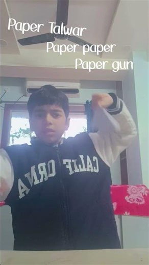 paper gun paper Talwar paper paper like this 😎