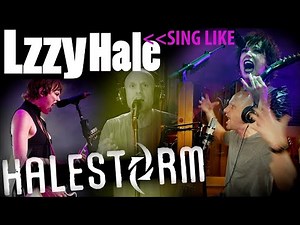 THREE Ways to Use Vocal Distortion & Compression. How to Sing Like Lzzy Hale. Halestorm.