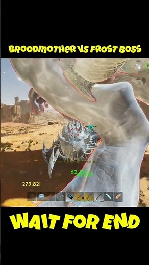 Storm Boss VS Broodmother Lysrix Fight 🔥 ARK Primal Chaos & Nemesis 🔥 #ark #viralshorts #arksurvival
