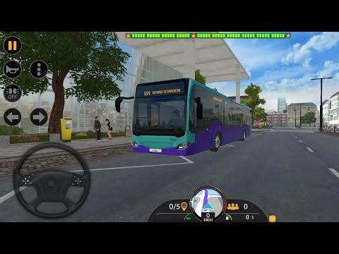 Berlin Coach Bus Driving Simulator - Euro Bus Simulator 2025 Gameplay #19