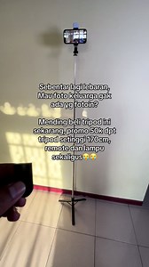 Solusi foto keluarga saat Lebaran biar masuk frame semua #tripod