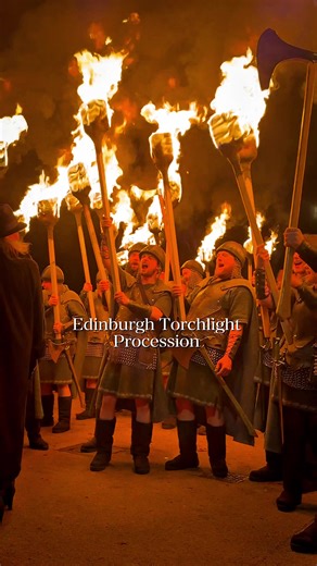 Edinburgh's Hogmanay Torchlight Procession 2023