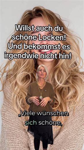 Schöne, gebündelte Locken erreichen: Tipps und Technik