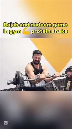 1.9K views · 7.8K reactions | Rajab and nadeem game in gym protein shake recipes #job #namelist #sundayservice #inflgames #sundaymotivation #motivationmonday #sundayevent #weeklyschedule #christianity #forcast | Pisces Studio | Facebook