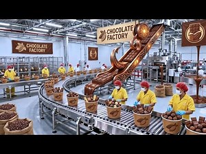 How chocolate is made? | morden factory revealed |