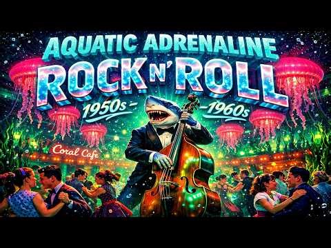 AQUATIC ADRENALINE (The Deep-Sea) | High-Energy 1950s Surf - Rock n Roll & Ocean Boogie