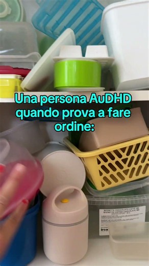 What happens when someone with AuDHD tries to get organized: