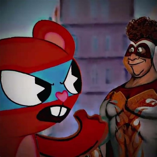 Superman War PT3 Splendont (Happy Tree Friends) #htf #splendont #kapow