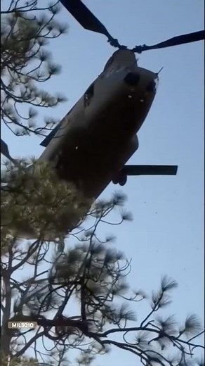 U.S. Army CH-47 Chinook helicopters during military exercises in Florida.