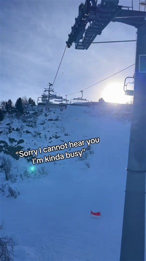 Busy skiing 🤭❄️ — Are you also skiing ? ⛷️ — #Ski #winter #mountain #view #pov