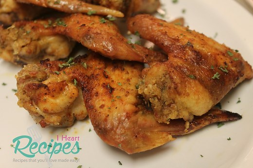 Crispy Baked Stuffed Chicken Wings