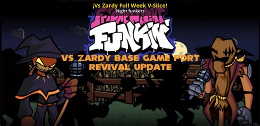 ¡Vs Zardy Full Week V-Slice! Mod for Friday Night Funkin' | FNF Mods