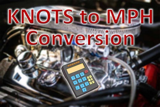 How to Convert Knots to MPH [Knots to MPH Chart] |