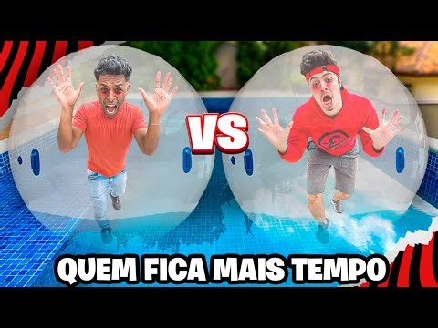 QUEM FICAR MAIS TEMPO NA SUA BOLHA GIGANTE, VENCE! - Desafio