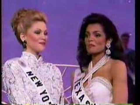 Miss USA 1995- Farewell Walk & Crowning Moment