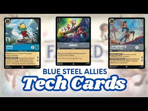 Lorcana set 9! BS ally tech cards + matchup tips.