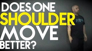 DOES YOUR DOMINANT SHOULDER MOVE BETTER? Please take these 4 simple tests and let me know below. TRUTH: One of the most reliable predictor's shoulder injury or pain, is the difference in how each moves. Get a Body Blueprint made, https://www.romfit.com/products/tbb Become a Better Human | Range of Motion