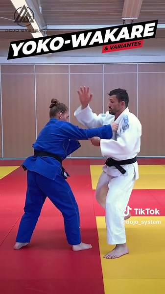 Yoko-Wakare variantes #ippon #judo #judoka #dojosystem #tachiwaza #jeremymargalle #yokowakare #kuzure #technique #variante #chute #projection #fairetomber #gagner