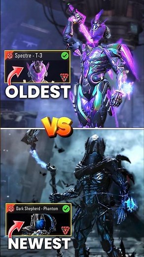 Oldest vs Newest Mythic Characters in CODM