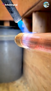 Copper to PEX Transition #soldering #solderingcopper #solderingskills #pex #thebuildingexpert | The Building Expert