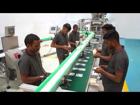 Multilane VFFS Machine with Auger Filler for Nutraceuticals Powders - Rovema India