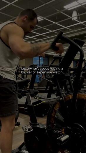 Real luxury isn’t stuff — it’s a body that performs daily.