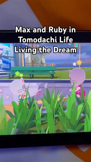 Max and Ruby in Tomodachi Life Living the Dream #gaming #tomodachilife #max #ruby #maxandruby #bunny
