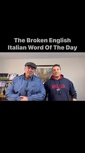 357K views · 7.3K reactions | The Broken English Italian Word Of The Day #italian #comedyvideo #theunclelouievarietyshow #standupcomedy | The Uncle Louie Variety Show | Facebook